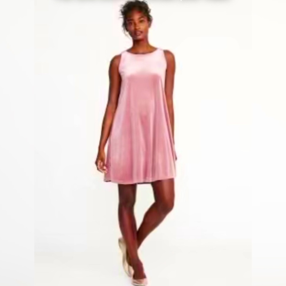 Old Navy Velvet Swing Dress